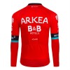 Cykeltrøje Langærmet 2024 Arkea-B B Hotels Rød